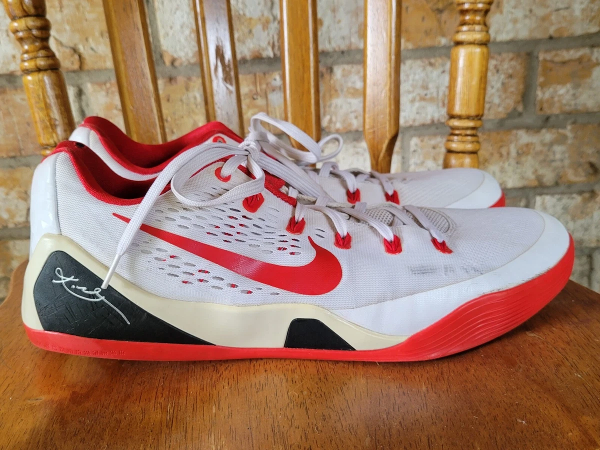 Nike Kobe 9 IX EM TB White/Red/Black Size 15.5 [685776-161]Sneakers | eBay