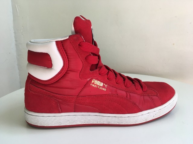 red high top pumas