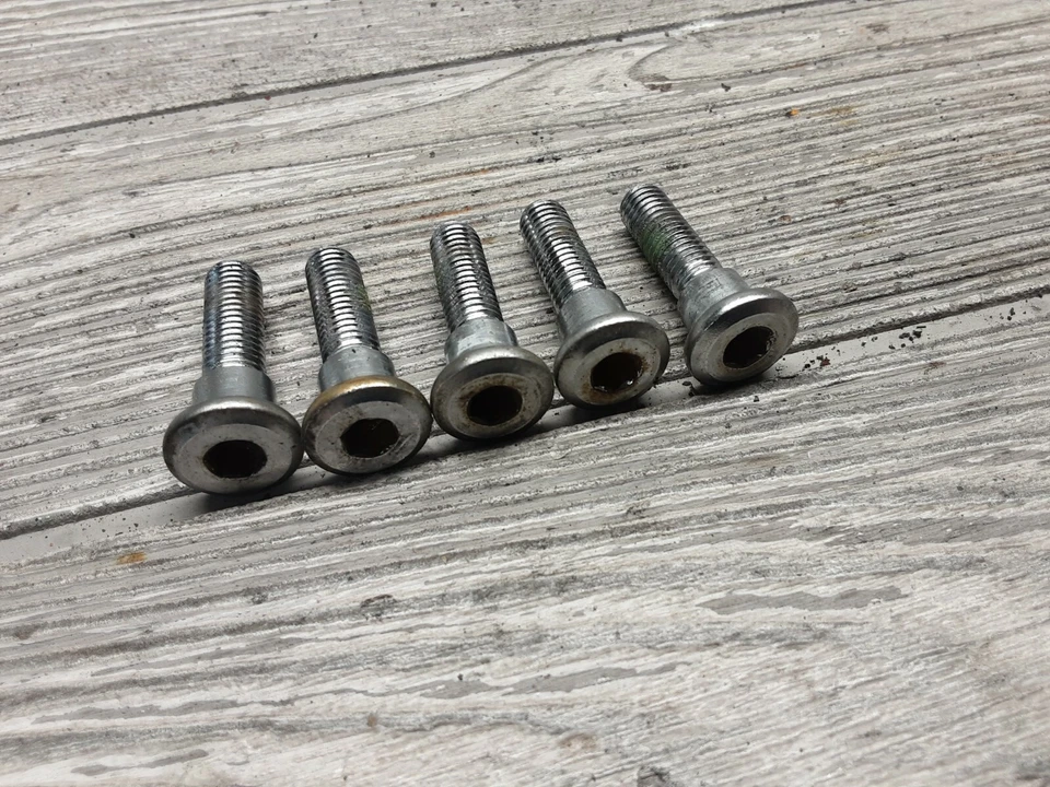 Honda Cx650c Cx650 1983 OEM pernos de rotor delanteros Foto 2 de 4