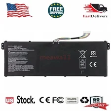 AP18C8K Laptop Battery For Acer Chromebook Spin CP713-2W 5 Slim A515-54 A515-43