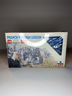 ESCI ERTL FRENCH FOREIGN LEGION 1:72 Scale - Kit #237 - NEW!!! Sealed 50 Pieces