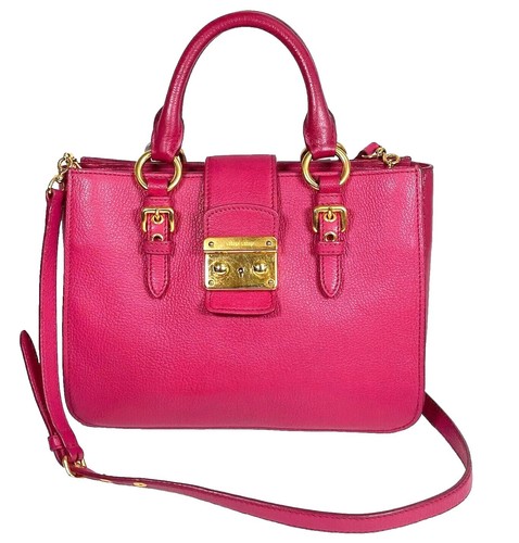 Miu Miu 2000SS Archive Handbag Mini Boston Bag Enamel Leather