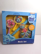 Blues Clues Music Set Instruments What Kids Want Flute Tambourine Nickelodeon 