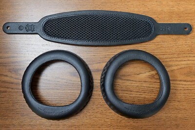 Original Ear Pads Foam Cushion and Headband Pad  for AKG K812  Real Leather