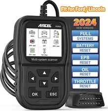 ANCEL FD500 OBD2 Scanner Fit for Ford/Lincoln/Mercury All System Diagnostic Tool