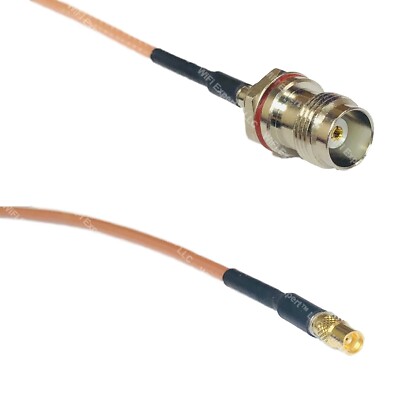 RG316 TNC Female Small Bulk to MMCX FEMALE RF Cable Rapid-SHIP LOT