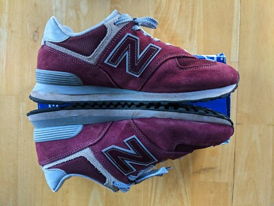burgundy 574 new balance
