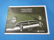 1966 SUNBEAM ALPINE / TIGER V-8 USA DLX 12-pg  CATALOG Brochure 