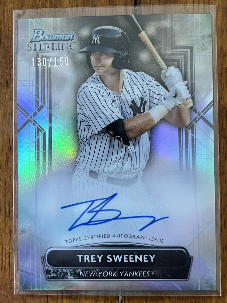 2022 Bowman Sterling Trey Sweeney Speckle Refractor Auto /150