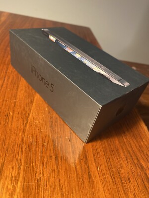iPhone 5 Black 16GB - BOX ONLY With Manual | eBay