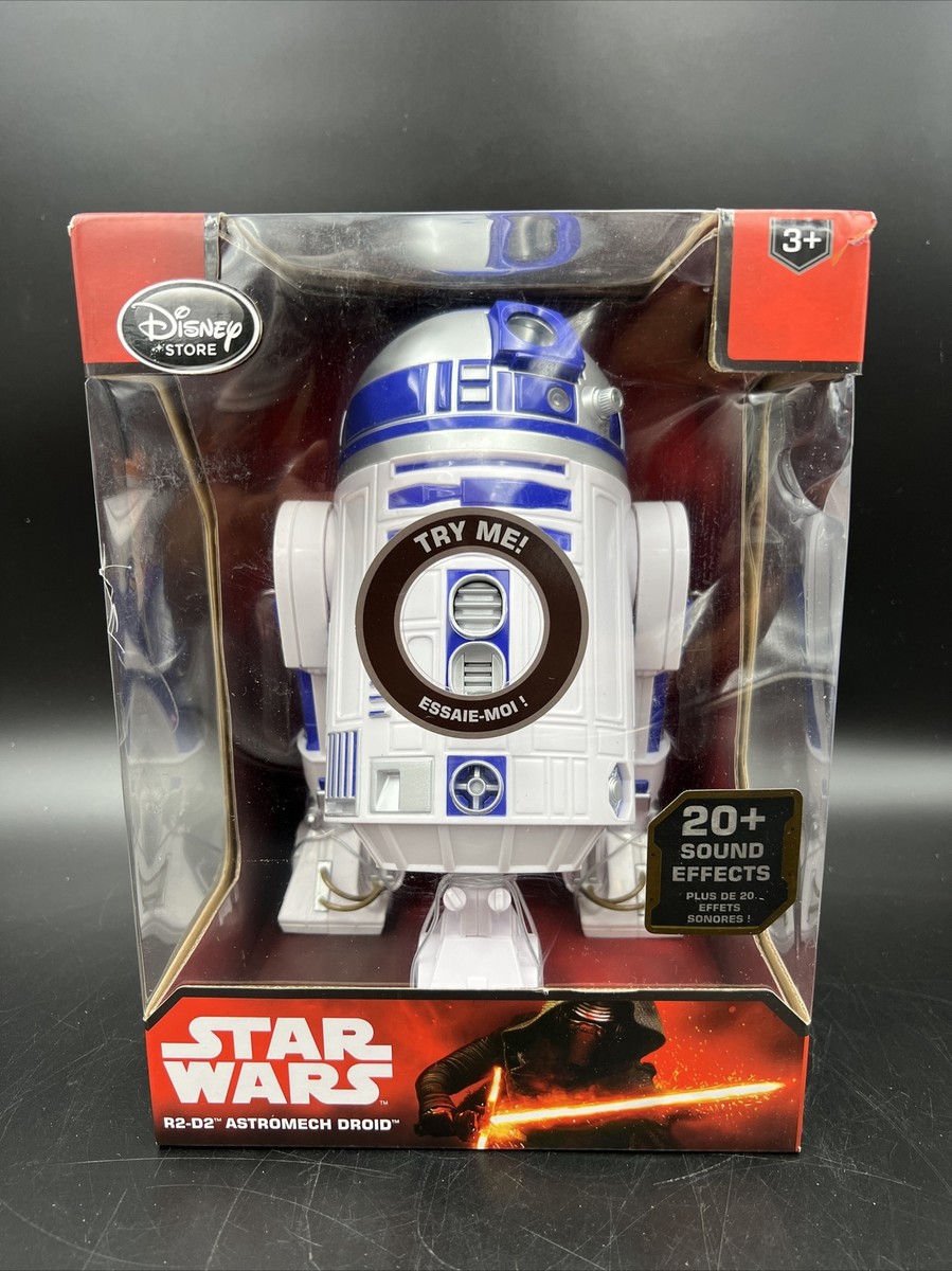 R2D2 Disney Store STAR WARS Droid Sound Activated R2D2 Disney Store STAR WARS Droid Sound Activated