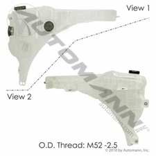 Freightliner Behr Coolant Reservoir - Automann Comm'l Truck Part #575.1073BE