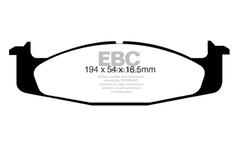 EBC UD632 Ultimax2 Front Brake Pads for 1994-2002 Ford E-150 Econoline — 第 2/4 张图片
