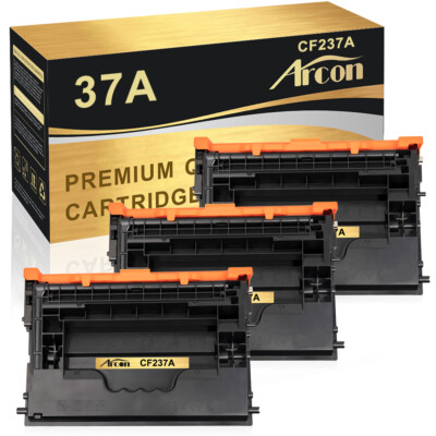 3PK CF237A Toner Cartridge Compatible With HP LaserJet Enterprise M609x M631z