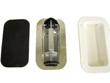 Aluminum Low Profile Two Way Air Vent Truck Trailer Camper RV Side Wall 1.25"