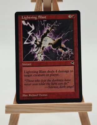 Lightning Blast Tempest Magic Karte MTG  englisch (Blitzstrahl)