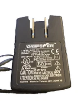 Digipower TRC 6.5-2500 Black Power Adapter Charger Cord Output 6.5V - For Used