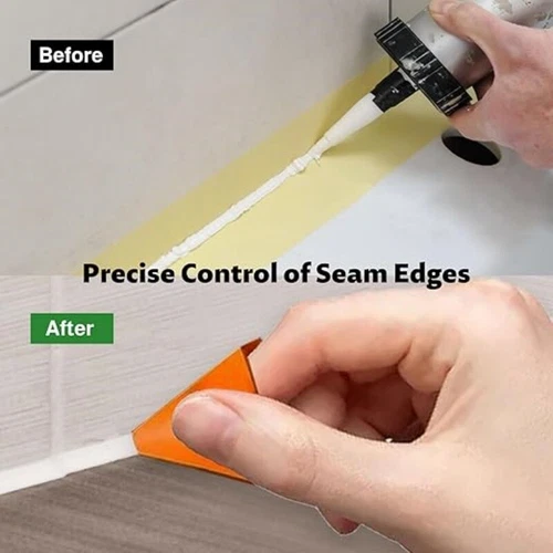1/2PCS New Silicone Seam Tools Set Reusable Caulking Applicator Finishing Tools - Picture 4 of 15