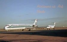 Republic Airlines McDonnell Douglas MD-82 N312RC MSP 1985 8"x12" Color Print