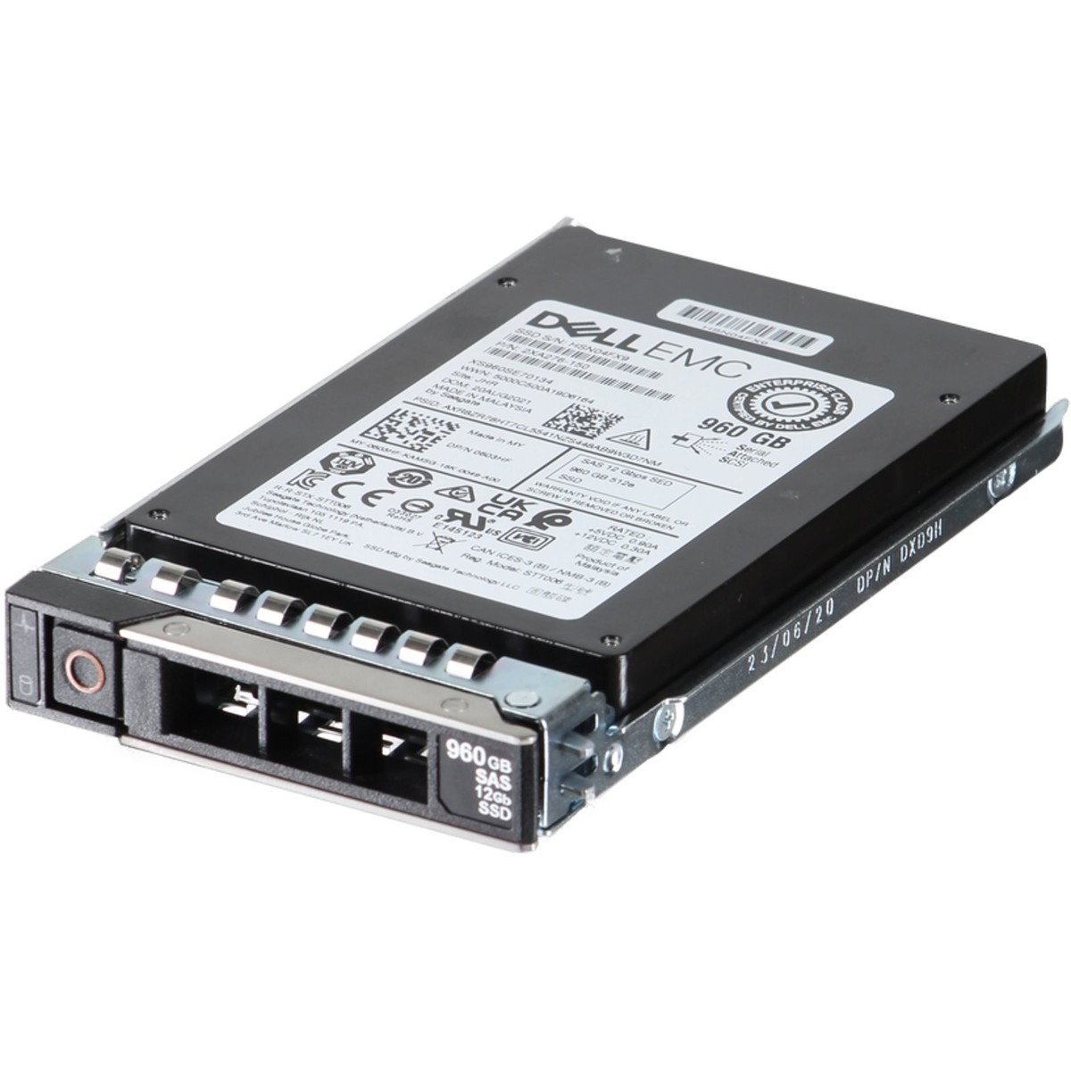 0603HF 603HF Dell EMC 960GB 12Gbps SAS RI eTLC 2.5'' SSD 14/15/16G