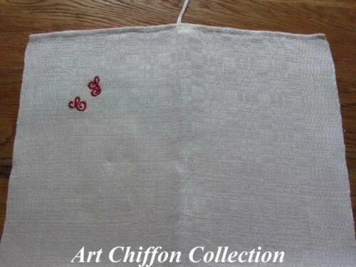 Textiles du XIXe siècle torchons