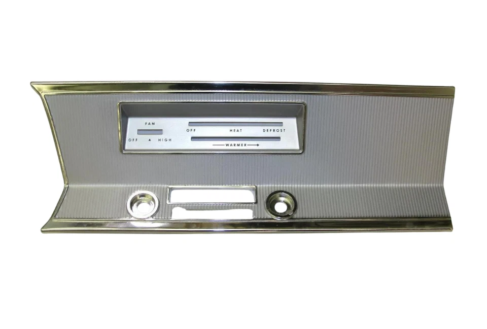 Plymouth Valiant 1967 tablero calentador panel de control bisel cubierta moldura NOS 2770565 Foto 2 de 4