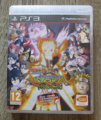 Playstation 3 PS3 VF Naruto Ultimate Ninja Storm 2 UNIQUEMENT BOITE VIDE notice