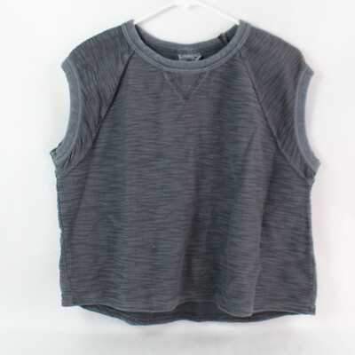 Universal Thread Grau Baumwolle Pullover Weste Damen M - Modisch Lagen