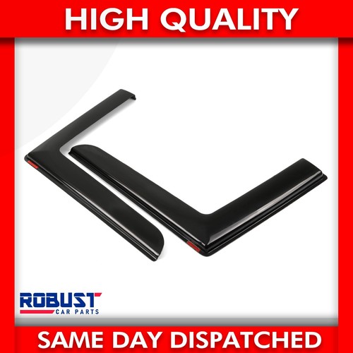 2X FOR IVECO DAILY WIND SMOKE RAIN SUN GUARD DEFLECTORS L SHAPE 2015-2024 - Picture 4 of 13