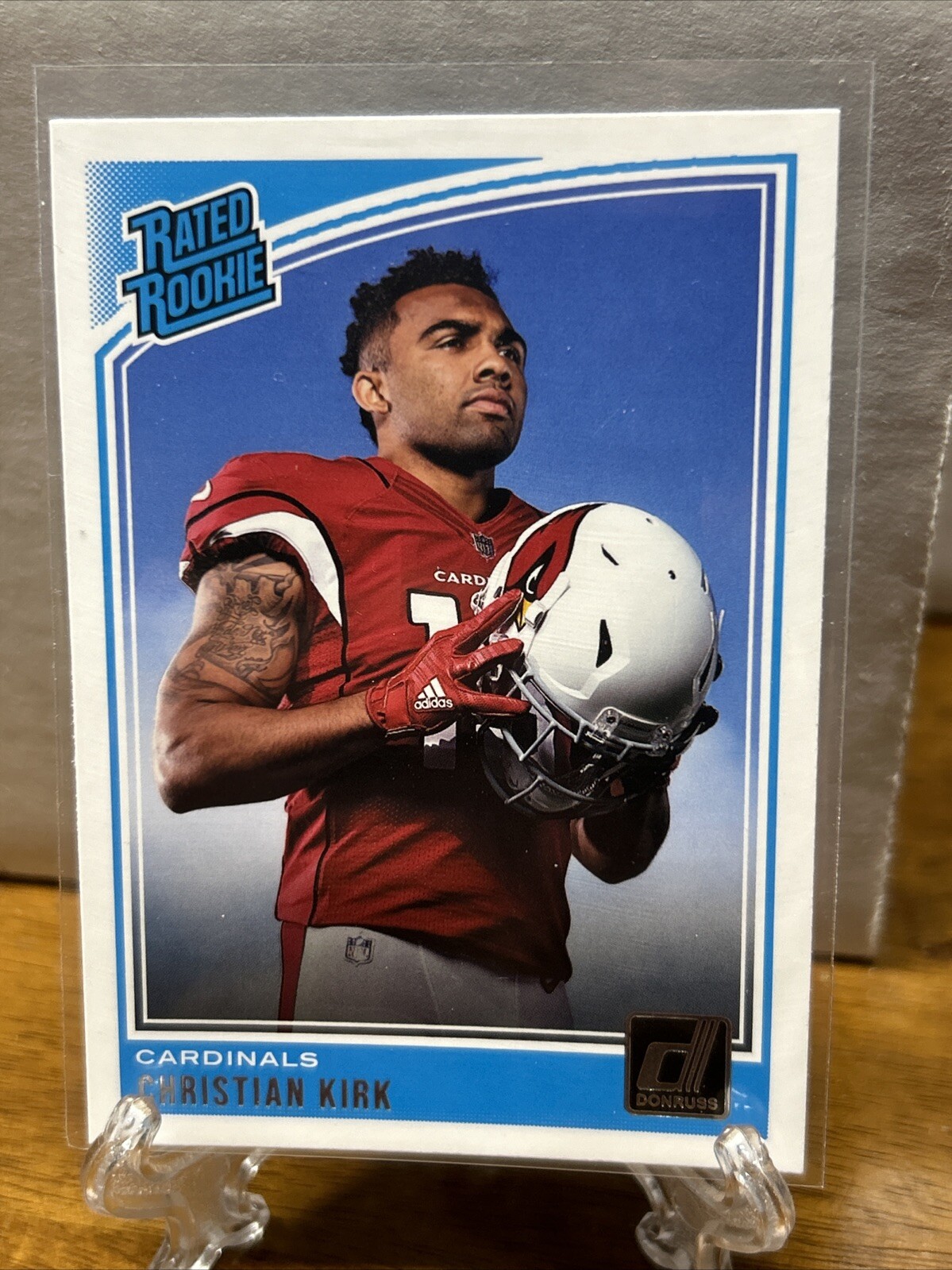2018 Panini Donruss - Rated Rookie #313 Christian Kirk (RC)