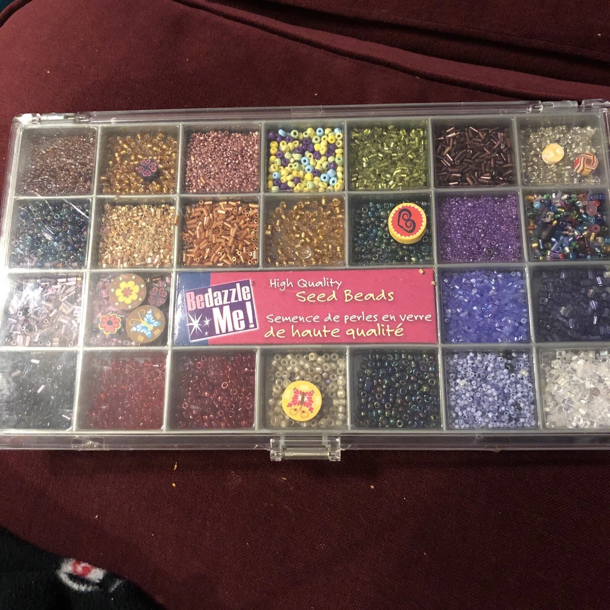 Bedazzle Me New Without Tags-25 Sections Of Seed Beads