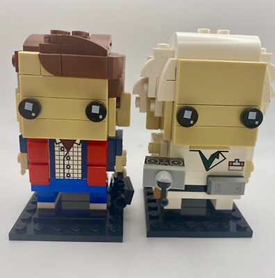LEGO - 41611 BrickHeadz - Marty McFly und Doc Brown - Zurück in die Zukunft Set
