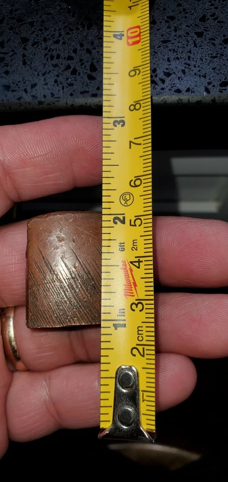 Espada de oficial del ejército japonés original de la Segunda Guerra Mundial Habaki #7 Foto 4 de 4