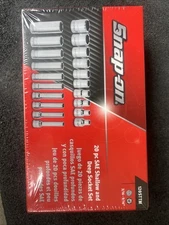 For Snap-on Tools NEW 20pc 1/4" Drive 6PT SAE Shallow Deep Socket Set 120STTM