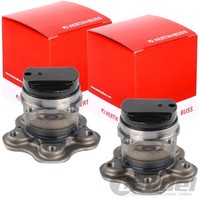 2X Herth+Buss RADLAGER-SATZ Hinten Passend FüR Nissan Qashqai Renault Kadjar