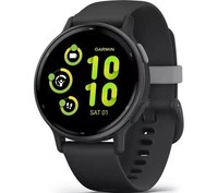 Garmin Vivoactive 5 Smartwatch 42mm Fitness Tracking GPS 30 Sport Modes - BLACK