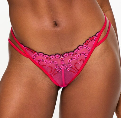 Ann Summers Größe 14 Cupids Love Slips Neu Mit Etikett EU 40 Rosa Slip