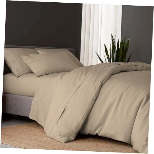 DOZ Duvet Cover Set 100% Bamboo Viscose Organically Grown Soft Breathable-image