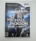 Michael Jackson: The Experience Game Nintendo Nintendo Wii Case Manual Disc