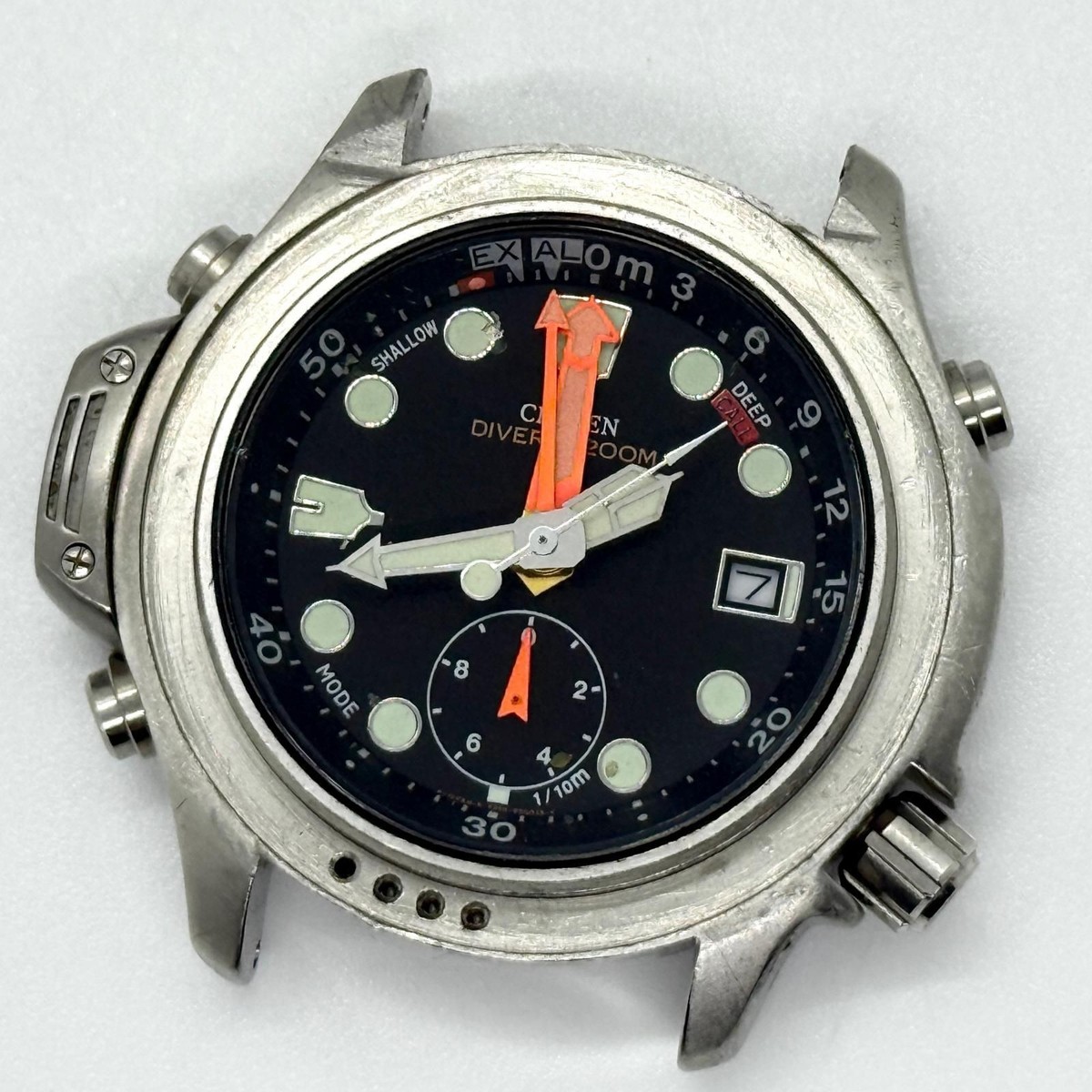 Citizen 5810-f80006 Promaster Aqualand Air Divers Depth Meter