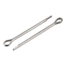 Split Cotter Pin, 2mm x 30mm Stainless Steel Clip Fastener Fitting, 30Pcs