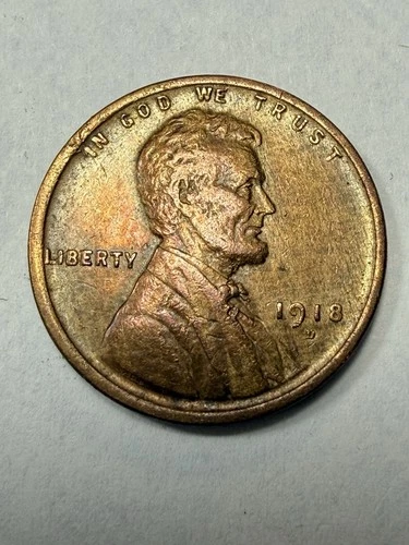 ** 1918-D LINCOLN CENT- VF DETAILS (FILL THAT SPOT IN YOUR SET) PRICED TO SELL**