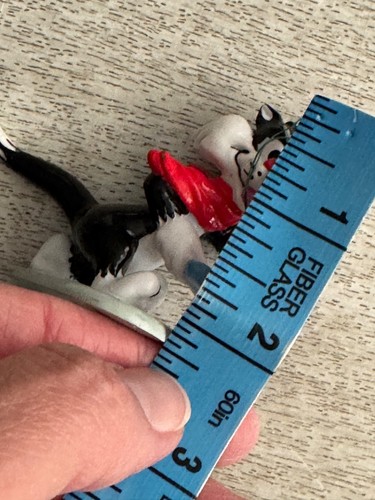 4 Vtg 90s FOGHORN LEGHORN HENRY HAWK Taz tweety Sylvester Santa Fishing ORNAMENT - Picture 11 of 22