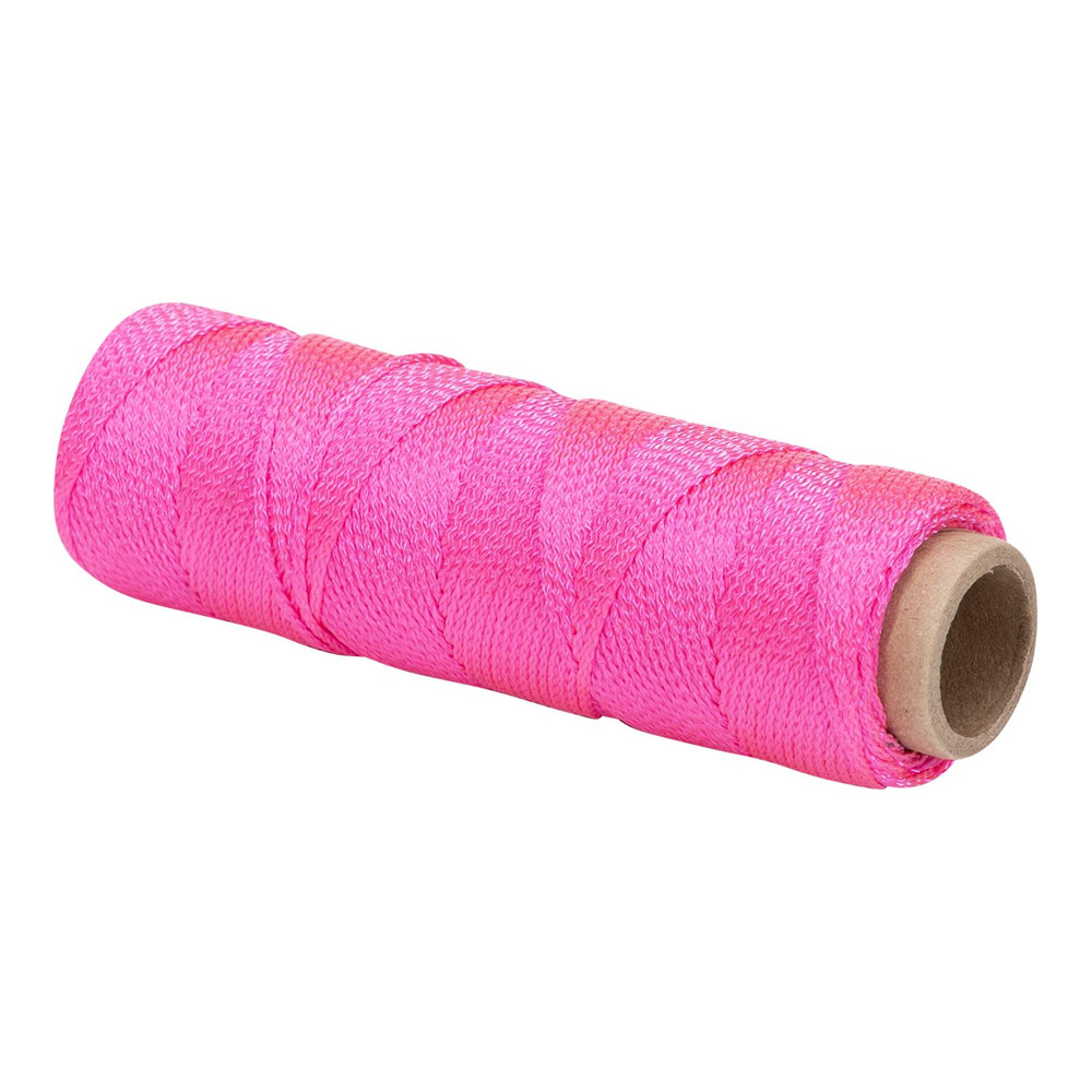 Marshalltown M631 Masons Brick Builders Line 76.2M (250Ft) Fluorescent Pink