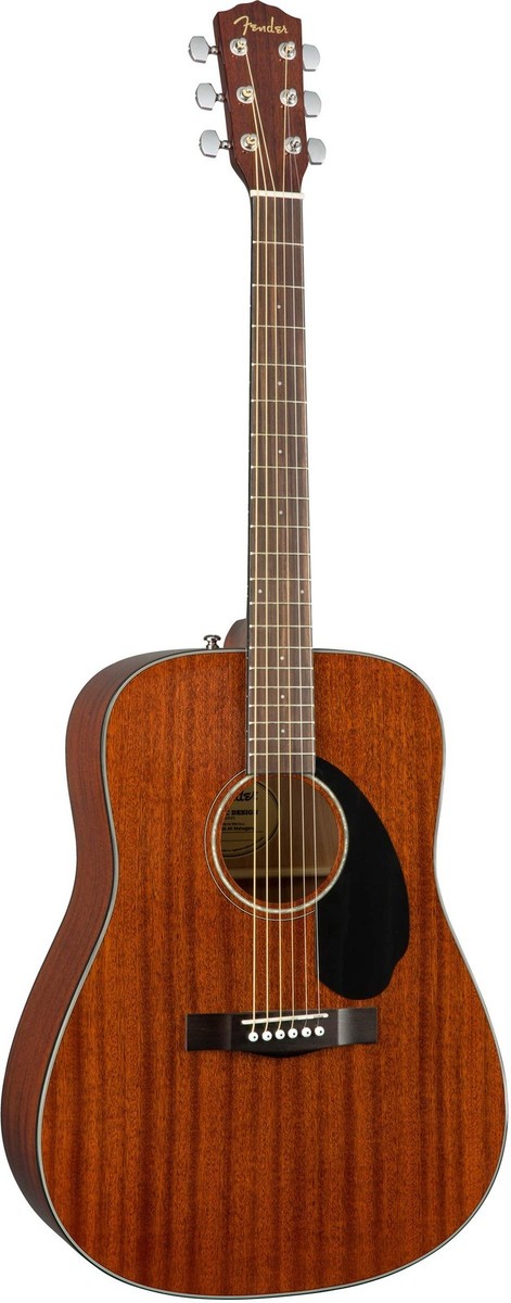Fender CD-60S Solid Top Dreadnought Acoustic Guitar - All