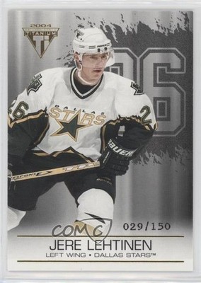 2003 Pacific Private Stock Titanium Hobby Jersey Number 29/150 Jere Lehtinen 2d8