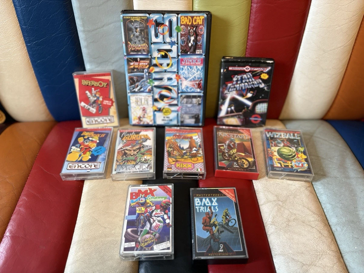 Lot De 4 Jeux Commodore 64 En Boîte, Vintage, Très Bon état, Livraison Offerte