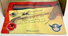 NRA 2ND Amendment Right To Bear Arms Non Slip Padded 17.5"x12" Gun Cleaning Mat