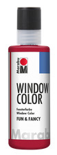 Marabu Window Colour Fun & Fancy Glass Paint 80ml Ruby Red