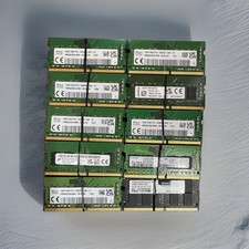 Lot of 49x 16GB DDR4 Laptop RAM PC4-3200 SODIMM Mixed Brands 3200MHz
